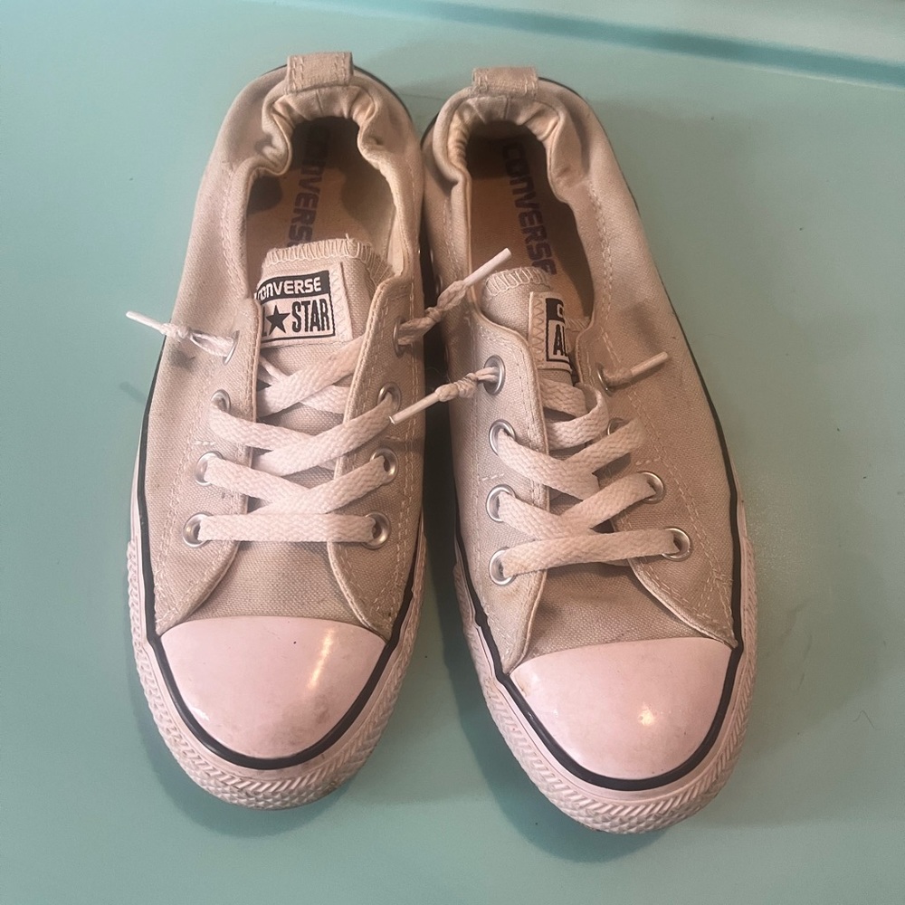 Grey Slip on Converse
